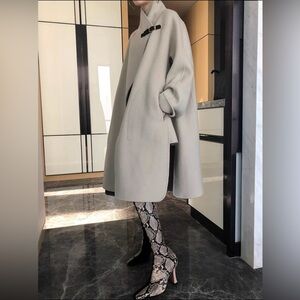 Hermes Style- Brand New Wool Coat